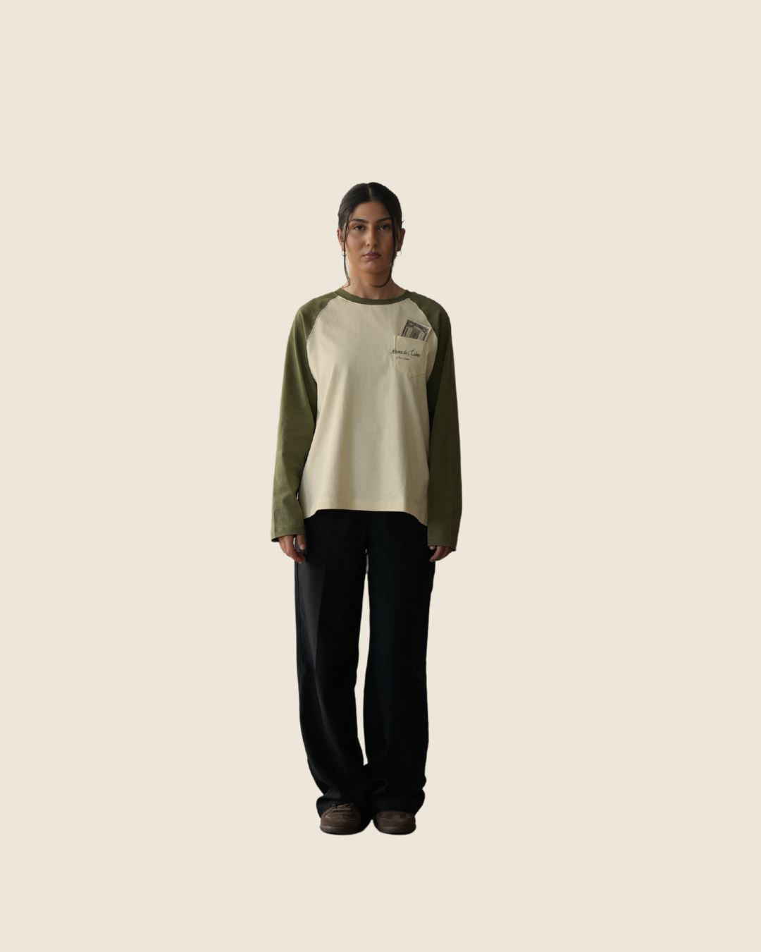 Two-Tone Olive Longsleeve