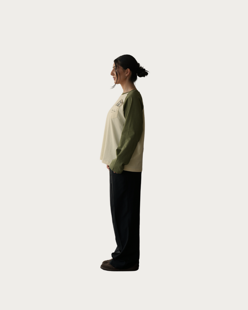 Two-Tone Olive Longsleeve
